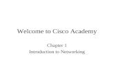 Welcome to Cisco Academy