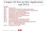 Chapter 28: Peer-to-Peer Applications and JXTA