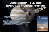 Juno Mission To Jupiter NASA New Frontiers Program