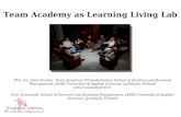 Team Academy as Learning Living Lab