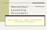 Nonverbal  Learning  Disorders