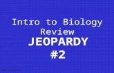 Intro to Biology Review
