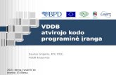 VDDB  atvirojo kodo programinė įranga