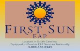 Located in South Carolina  Equipped to Provide EAP Services Nationally 1-800-968-8143