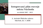 Integrovaný plán rozvoje města Náchoda na období 2007 - 2013