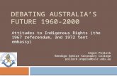 Debating Australia’s Future 1960-2000