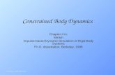 Constrained Body Dynamics