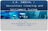 S.D. INDEVAL /  Securities Clearing and Settlement System