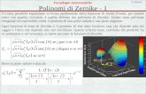 Polinomi di Zernike - 1
