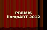 PREMIS llompART 2012