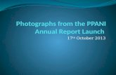 Photographs from the PPANI Annual Report Launch
