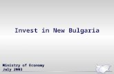 Invest in New Bulgaria