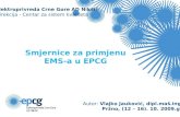 Elektroprivreda Crne Gore AD Nikšić Direkcija - Centar za sistem kvaliteta