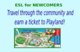 ESL for NEWCOMERS