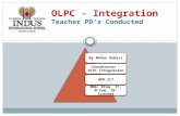 OLPC - Integration Teacher PD’s Conducted