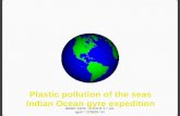 Plastic pollution of the seas Indian  Ocean gyre e xpedition