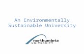 An Environmentally Sustainable University