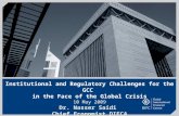 Institutional and Regulatory Challenges for the GCC in the Face of the Global Crisis