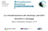 La virtualizzazione dei desktop: perché? Benefici e vantaggi Marco Meinardi, Neagen CTO