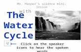 Mr. Harper’s science mini- lesson with read-along audio
