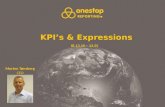 KPI’s  & Expressions