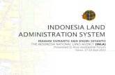 INDONESIA LAND ADMINISTRATION SYSTEM