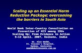 Scaling up an Essential Harm Reduction Package: overcoming the barriers in South Asia