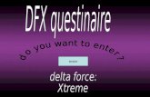 DFX questinaire