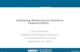 Delivering Whole House Solutions Federal Efforts