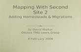 Mapping With Second Site 2 Adding Homesteads & Migrations
