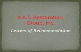 A.A.T.  Restoration  Group , Inc.