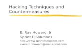 Hacking Techniques and Countermeasures