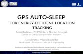 GPS Auto-Sleep  for Energy-Efficient Location Tracking