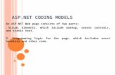 ASP.NET coding models