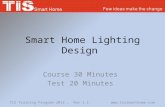 Smart  Home  Lighting  Design