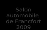 Salon automobile  de Francfort 2009