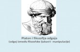 Platon i filozofija odgoja (odgoj između filozofske ljubavi i  manipulacije)