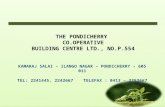 THE PONDICHERRY  CO.OPERATIVE BUILDING CENTRE LTD., NO.P.554