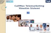 CallMax Telemarketing  Yönetim Sistemi