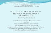 Primer Outlook Lechero Argentino 2014 19 y 20 de Marzo PROYECTANDO EL FUTURO LÁCTEO
