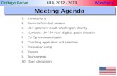Meeting  Agenda