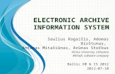 Electronic Archive Information System