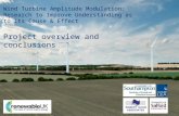 Wind Turbine Amplitude Modulation: Research to Improve Understanding as to its Cause & Effect