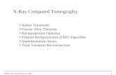 X-Ray Computed Tomography