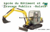 Lycée du Bâtiment et des Travaux Publics -Balata-