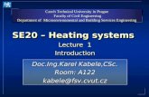 SE20 – Heating systems