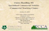 Claims Handling 101  Specialized Commercial Vehicles  - Commercial Trucking Claims -