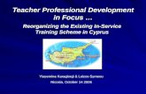 Teacher Professional Development in Focus …