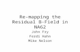 Re-mapping the Residual B-Field in NA62