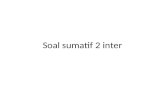 Soal sumatif 2 inter